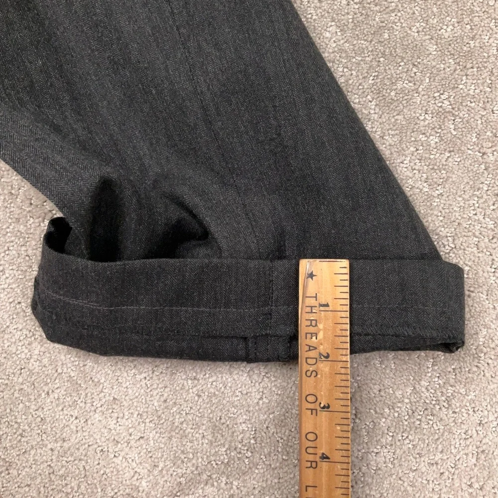 Jos. A. Bank Suit Mens 42L Charcoal Gray  Herringbone Wool Cashmere